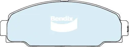 Brake Pad Set, disc brake (DB1126 HD)