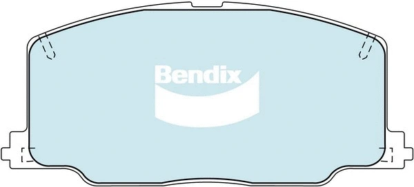 Brake Pad Set, disc brake (DB1129 GCT)