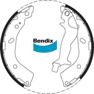 Brake Shoe Set (BS1780)