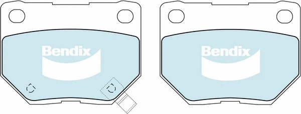 Brake Pad Set, disc brake (DB1220 GCT)