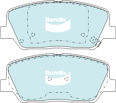 Brake Pad Set, disc brake (DB2270 GCT)