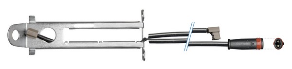 Sensor, brake pad wear (BWS1161)