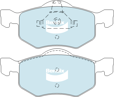 Brake Pad Set, disc brake (DB1426 4WD)