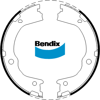 Brake Shoe Set, parking brake (BS5260)