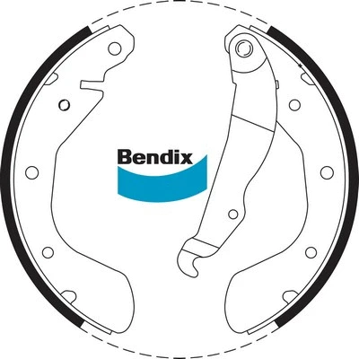 Brake Shoe Set (BS1710)