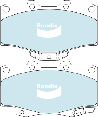Brake Pad Set, disc brake (DB1323 4WD)