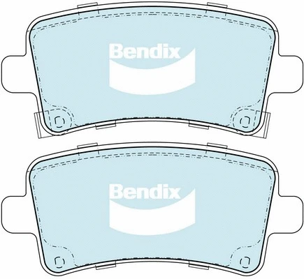 Brake Pad Set, disc brake (DB2264 GCT)
