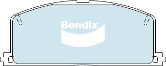 Brake Pad Set, disc brake (DB308 GCT)