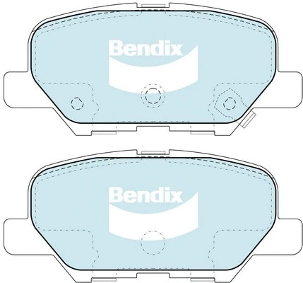 Brake Pad Set, disc brake (DB2294 GCT)