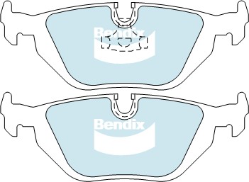 Brake Pad Set, disc brake (DB1245 EURO+)