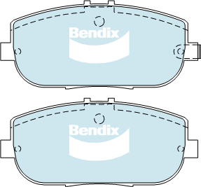 Brake Pad Set, disc brake (DB2064 GCT)