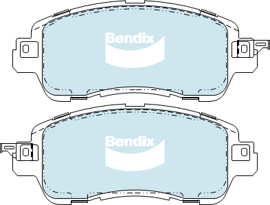 Brake Pad Set, disc brake (DB2334 GCT)