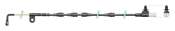 Sensor, brake pad wear (BWS1147)