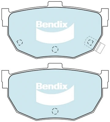 Brake Pad Set, disc brake (DB1166 GCT)