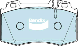 Brake Pad Set, disc brake (DB1453 EURO+)