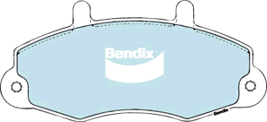 Brake Pad Set, disc brake (DB1340 HD)