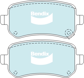Brake Pad Set, disc brake (DB2152 4WD)