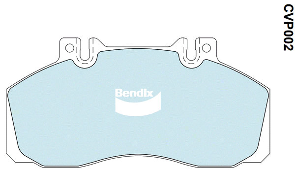 Brake Pad Set, disc brake (CVP002 PT)