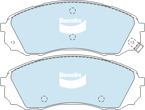 Brake Pad Set, disc brake (DB1940 HD)