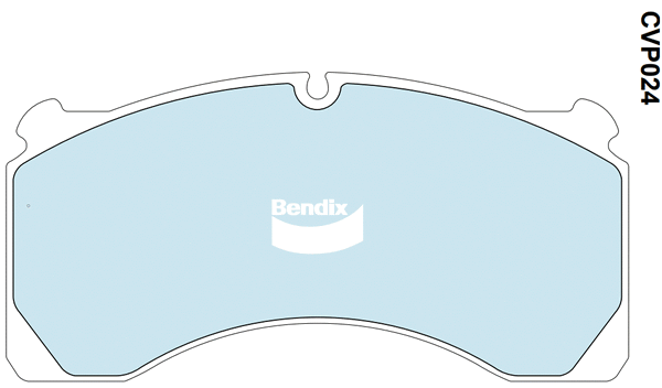 Brake Pad Set, disc brake (CVP024 PT)