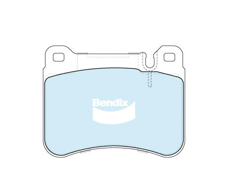Brake Pad Set, disc brake (DB2235 EURO+)