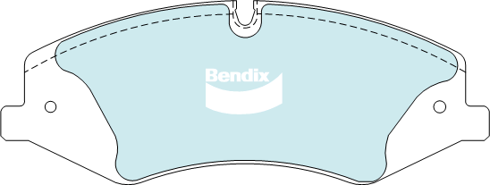 Brake Pad Set, disc brake (DB2203 HD)