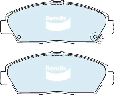 Brake Pad Set, disc brake (DB1268 GCT)