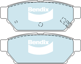 Brake Pad Set, disc brake (DB1278 GCT)