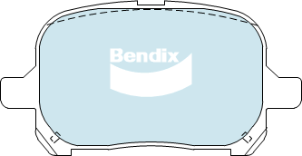 Brake Pad Set, disc brake (DB1345 GCT)
