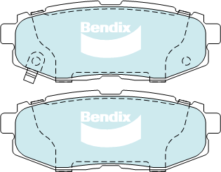 Brake Pad Set, disc brake (DB1789 GCT)