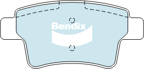 Brake Pad Set, disc brake (DB2041 EURO+)