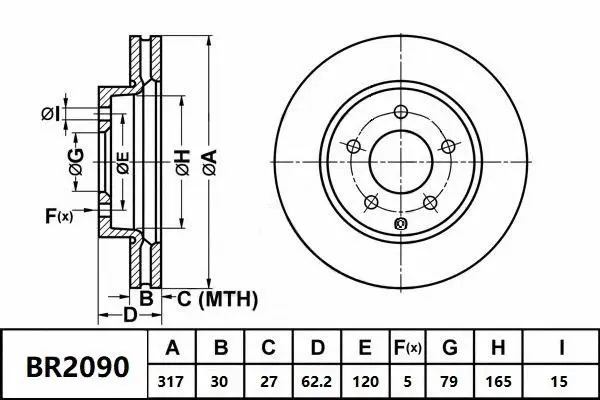 Brake Disc (BR2090 ULT)
