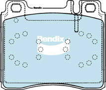 Brake Pad Set, disc brake (DB1284 GCT)