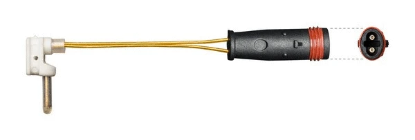 Sensor, brake pad wear