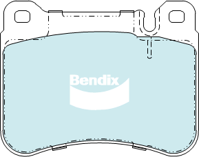 Brake Pad Set, disc brake (DB2235 HD)