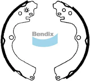 Brake Shoe Set (BS1730)