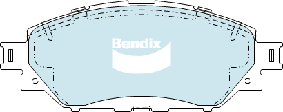 Brake Pad Set, disc brake (DB2369 ULT4WD)
