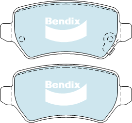 Brake Pad Set, disc brake (DB1511 EURO+)