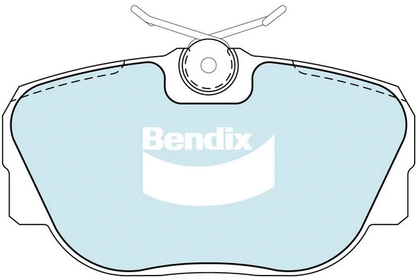 Brake Pad Set, disc brake (DB1130 4WD)