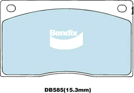 Brake Pad Set, disc brake (DB585 GCT)