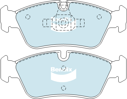 Brake Pad Set, disc brake (DB1833 GCT)