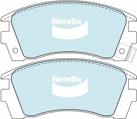 Brake Pad Set, disc brake (DB1216 GCT)