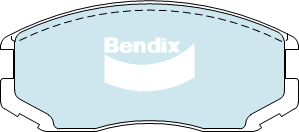 Brake Pad Set, disc brake (DB1277 GCT)