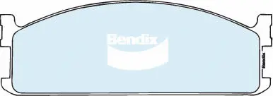 Brake Pad Set, disc brake (DB1079 4WD)