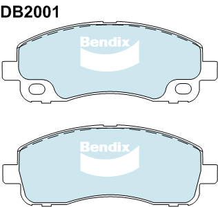 Brake Pad Set, disc brake (DB2001 HD)