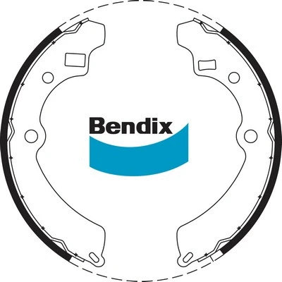 Brake Shoe Set (BS1617)