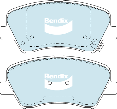 Brake Pad Set, disc brake (DB2240 GCT)