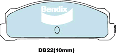 Brake Pad Set, disc brake (DB22 GCT)