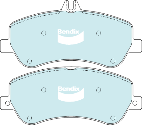 Brake Pad Set, disc brake (DB2213 GCT)