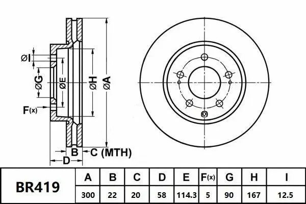 Brake Disc (BR419 ULT)